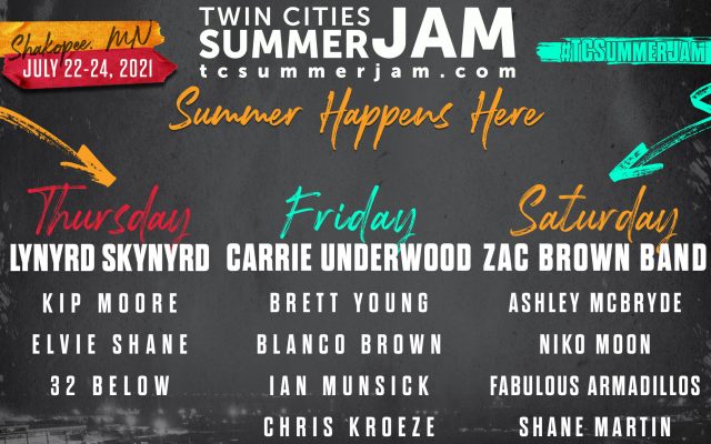 Twin Cities Summer Jam Weekend is HERE – What you need to know before you go