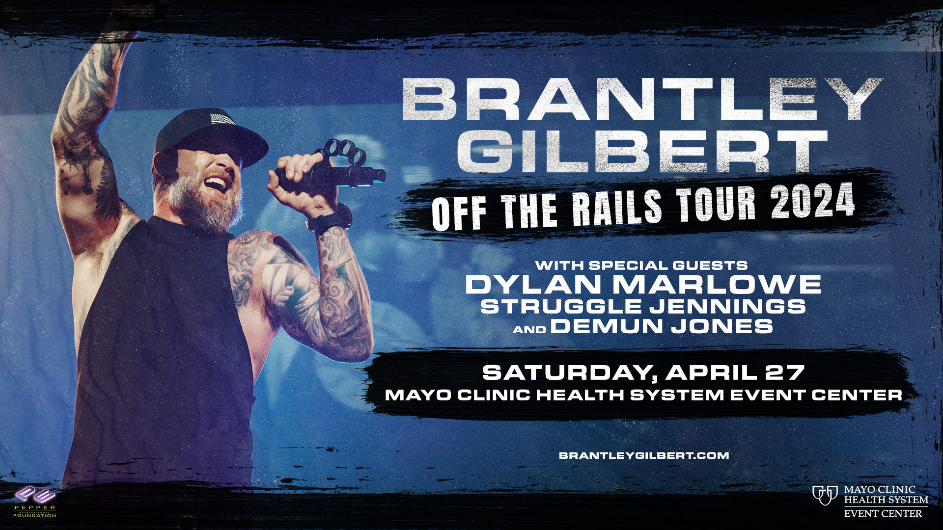 <h1 class="tribe-events-single-event-title">Brantley Gilbert Off the Rails Tour</h1>